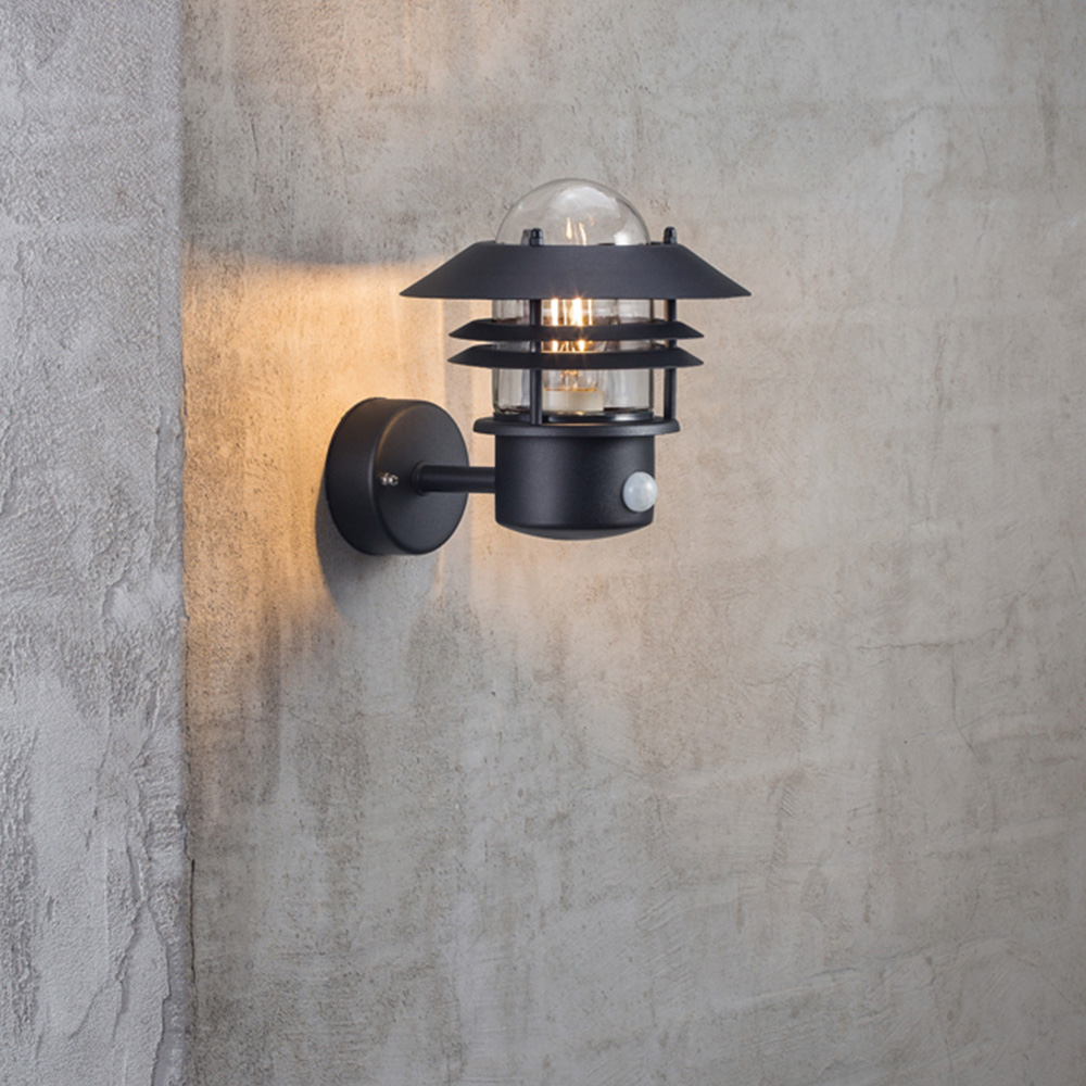 Nordlux Blokhus Black Up Sensor Wall Light Image 2
