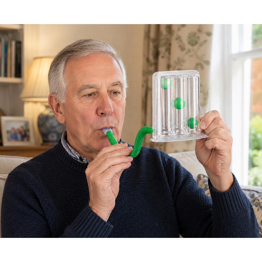 Avilo Compact Lung Exerciser Image 3
