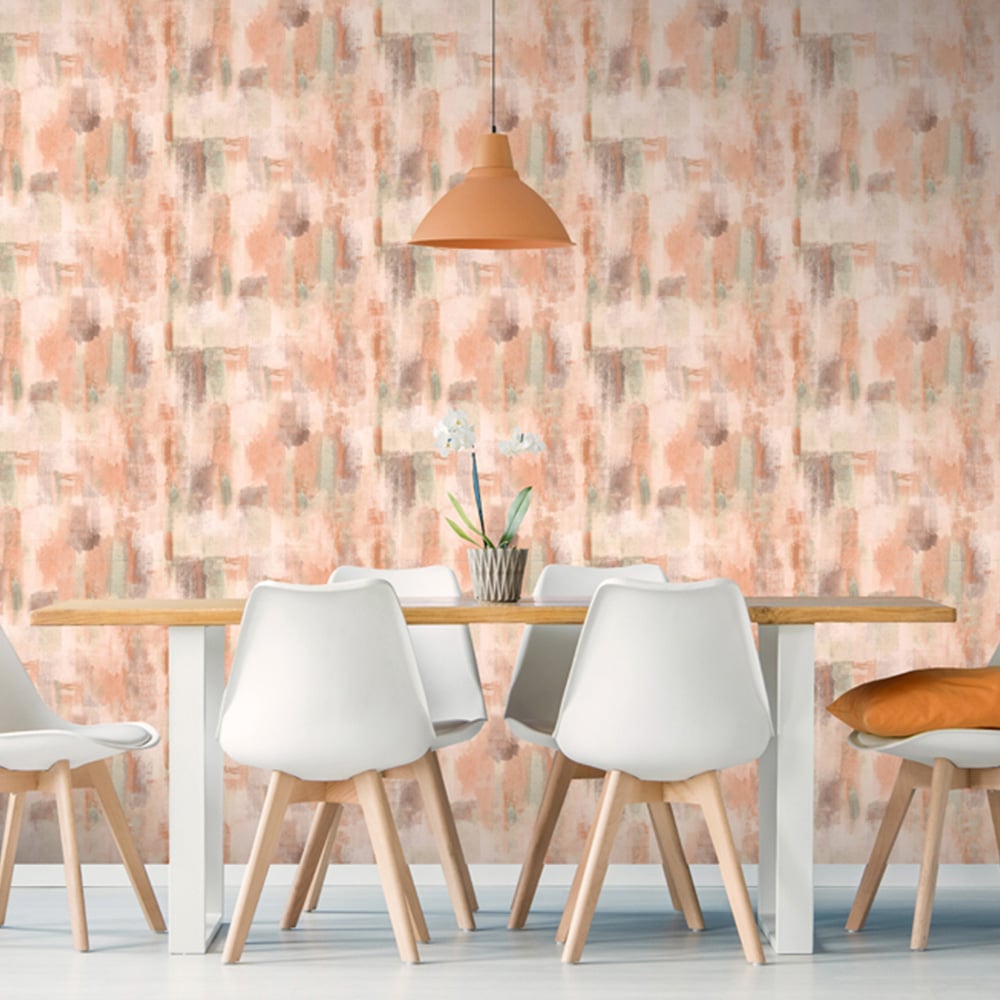 Arthouse Painterly Pattern Neutral Wallpaper Image 3