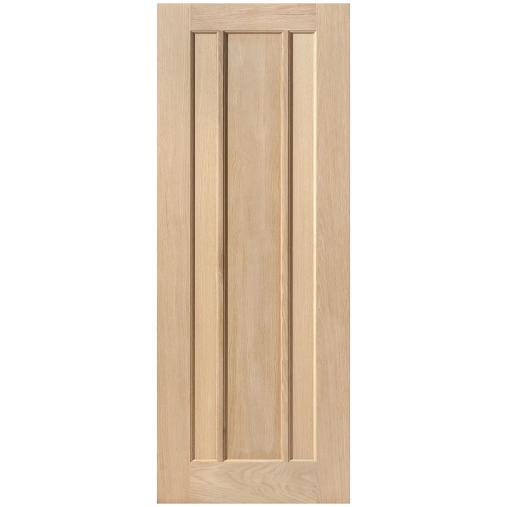JB Kind Eden Classic Oak Veneered Internal Door 1981 x 610mm Image 1