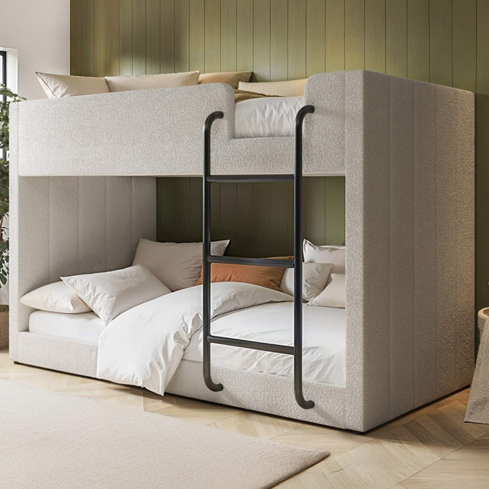Flair Eden Beige Boucle Bunk Bed Image 1