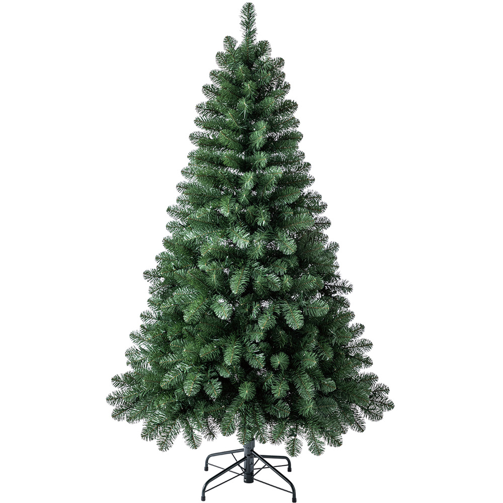 Evergreen Classics Oxford Pine Pre Lit Artificial Christmas Tree 6ft Image 1