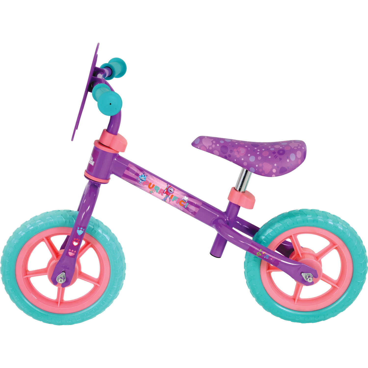 Gabby's Dollhouse Balance Bike - Purple Image 5