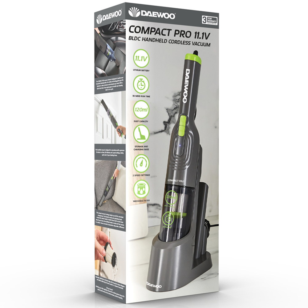 Daewoo Cyclone Compact Pro Handheld Vacuum Cleaner Image 4
