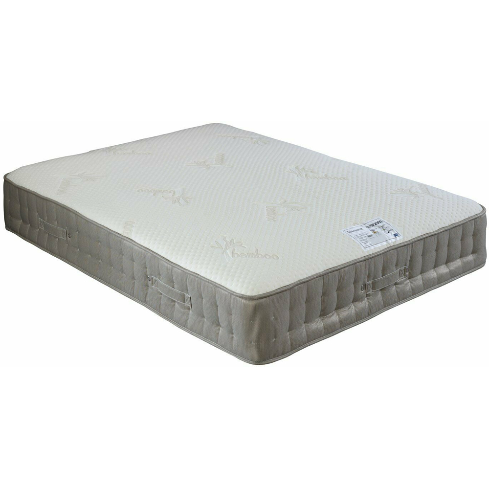 Bamboo Vitality Double 2000 Pocket Sprung Memory Foam Mattress Image 1