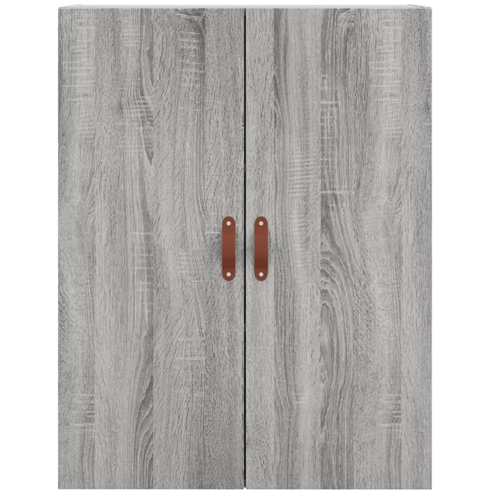 vidaXL 3 Door 3 Drawer Grey Sonoma Highboard Image 5