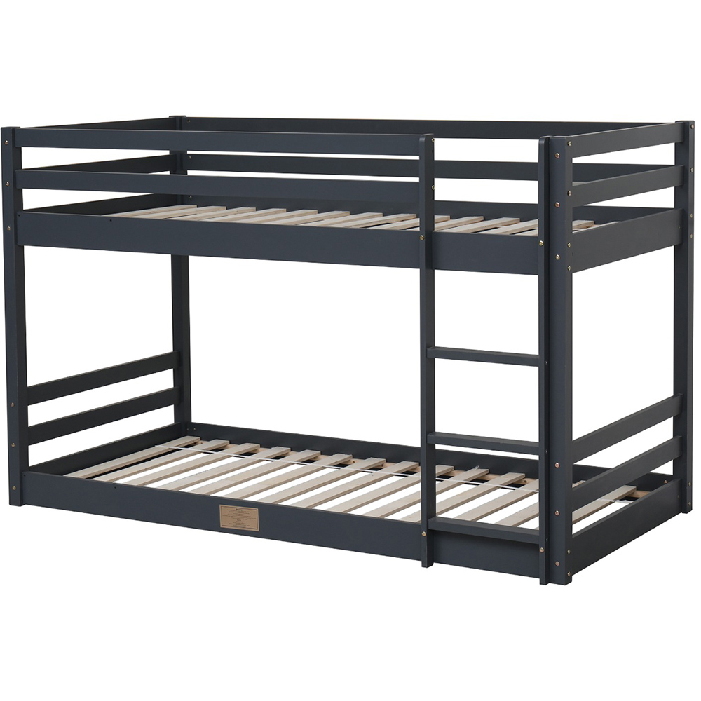 Flair Spark Single Grey Low Bunk Bed Image 2