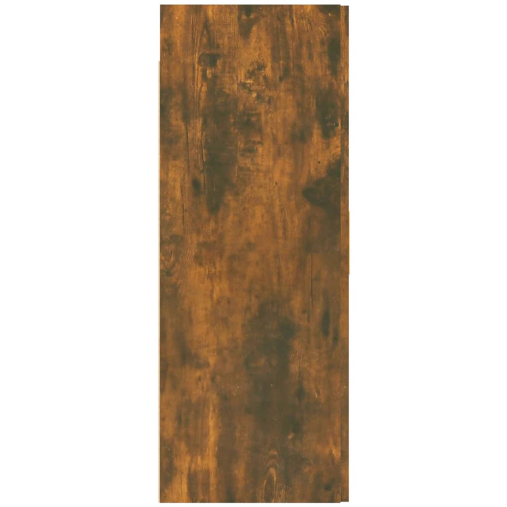 vidaXL 2 Door Smoked Oak Hanging Wall Cabinet Image 7