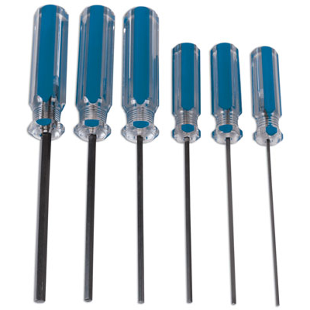 Laser 6 Piece Hex Screwdriver Set 1.5 - 5mm Image 4