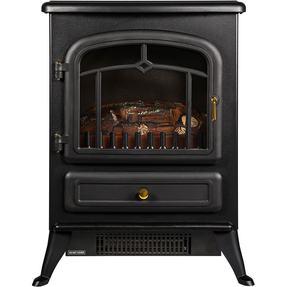 Russell Hobbs RHEFSTV1002B Black Electric Stove Fire 1850W Image 4