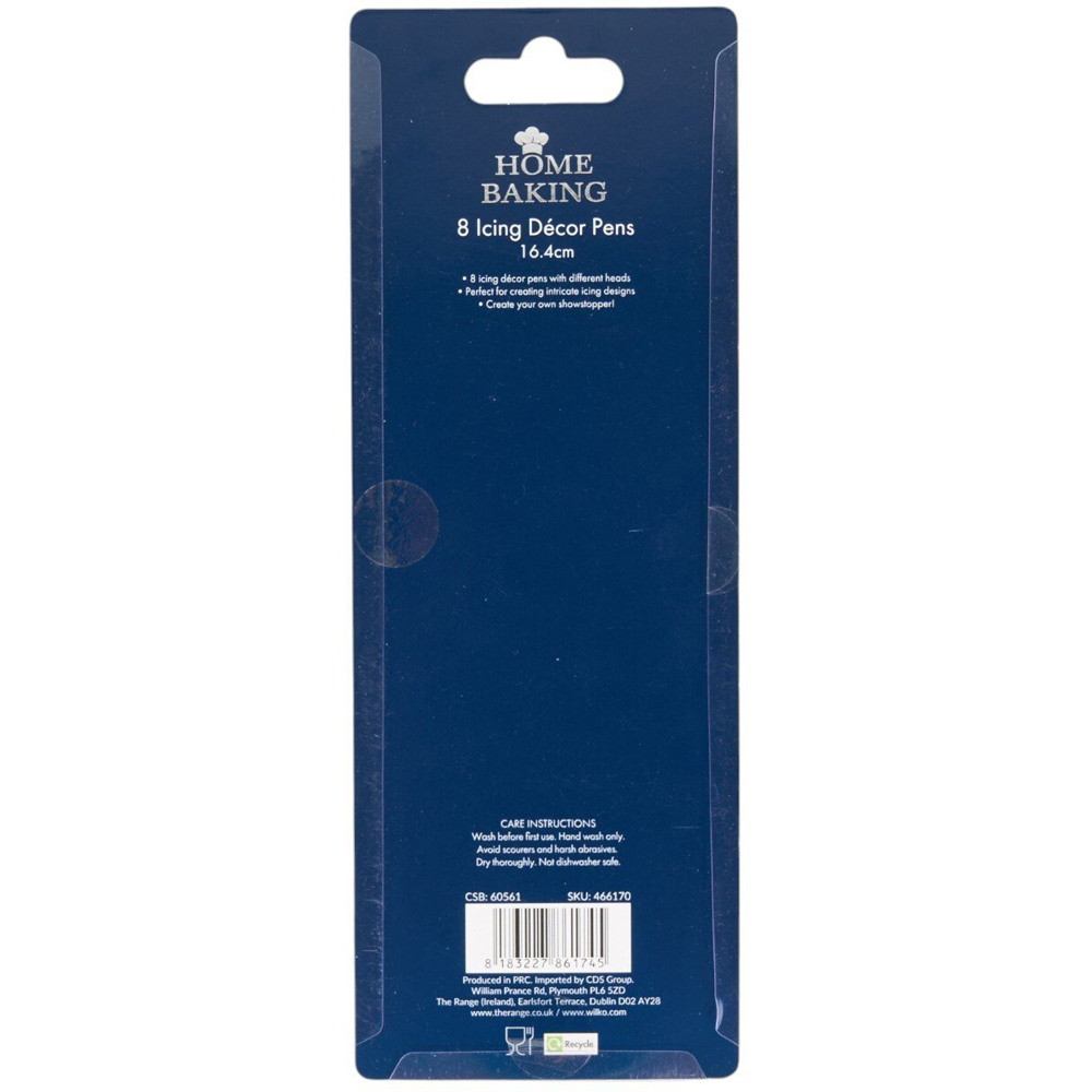 Pack of 8 Icing Decor Pens Image 3