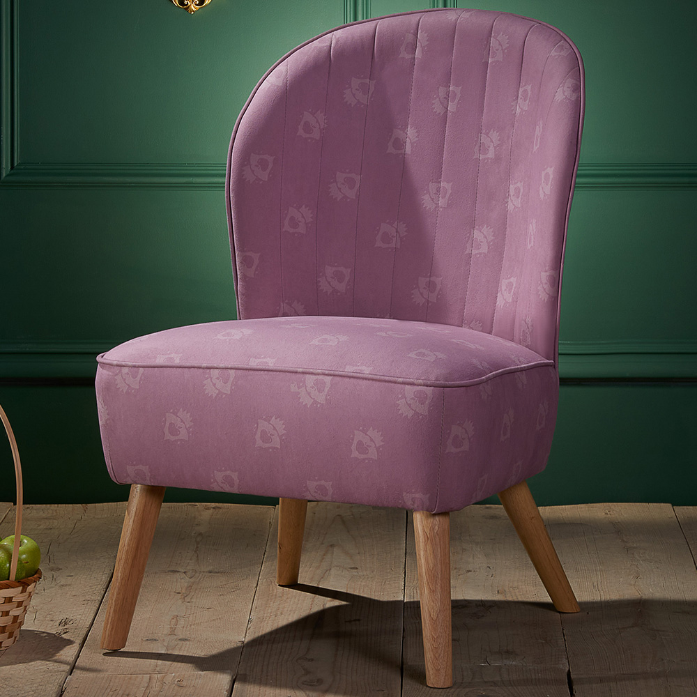 Disney Purple Snow White Accent Chair Image 1