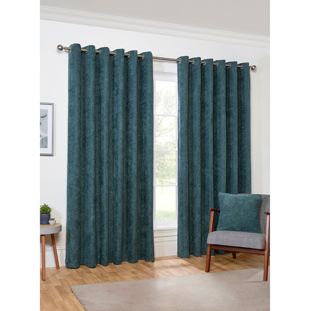 Alden Thermal Curtains - Emerald / 229cm / 168cm Image 6