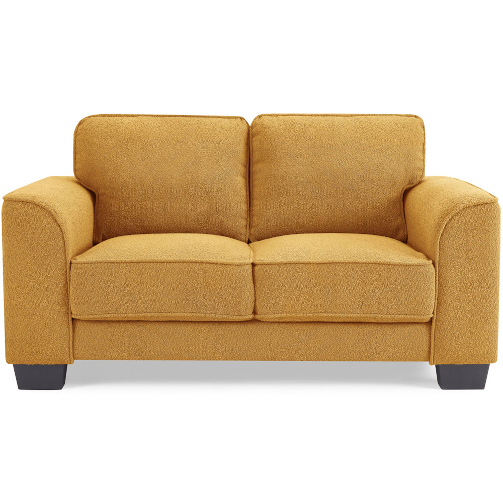 Home Detail Jada 2 Seater Mustard Boucle Sofa Image 3