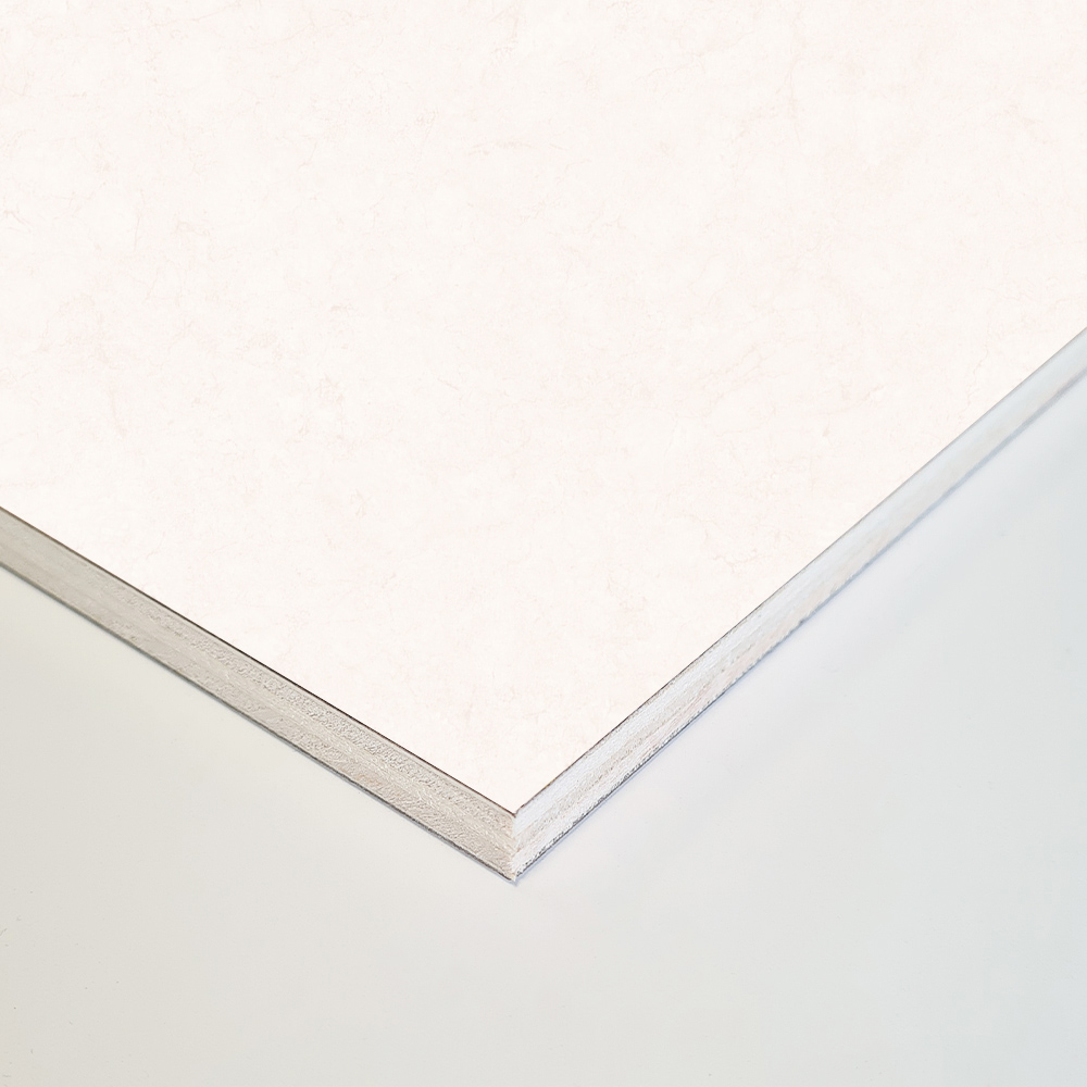 Wetwall Mermaid 2420 x 1185mm Beige Eiger Tongue and Groove Plywood Shower Wall Panel Image 3