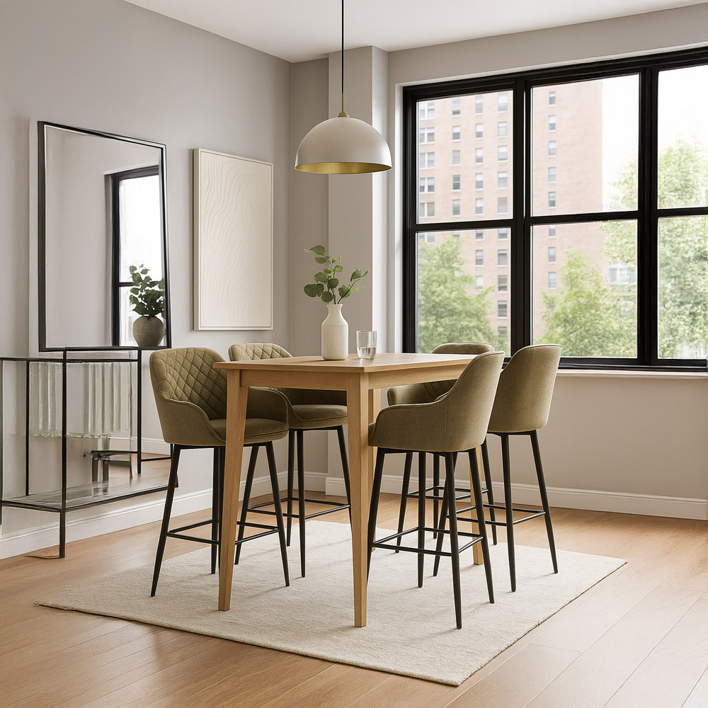 DS Living Florence Cedar Bar Stool Set of 2 Image 4
