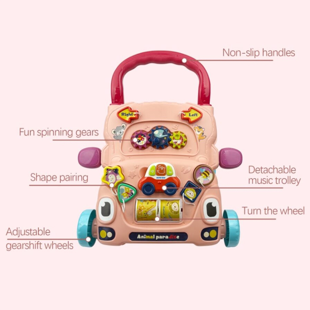Alivio Kids Pink Magical Activity Walker Image 5