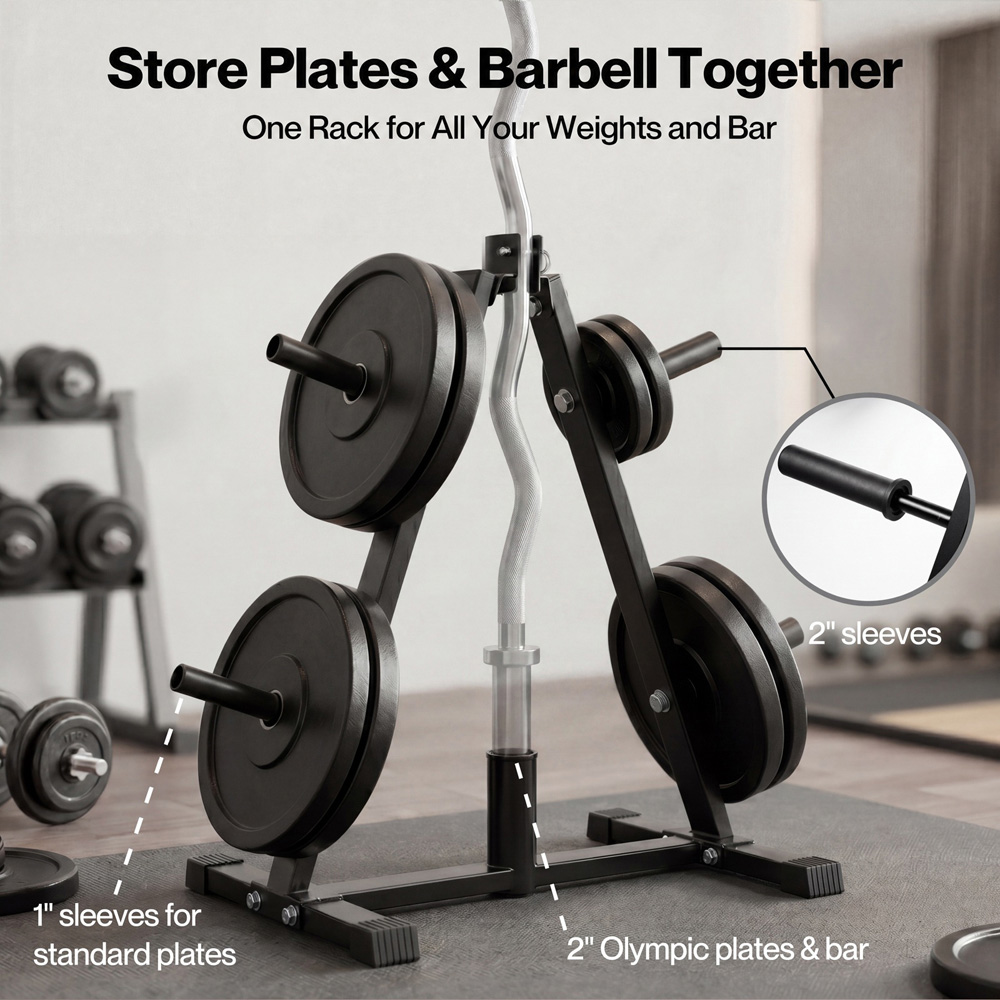 Traderight Centra Weight Plate Storage Rack Image 4