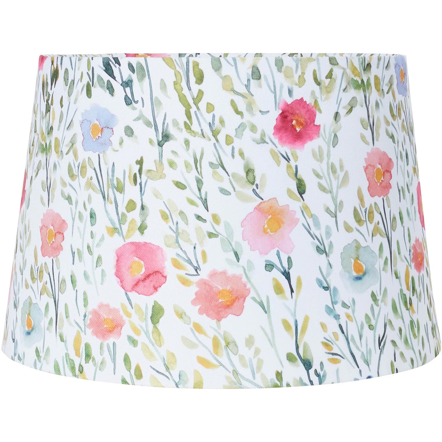 Pastel Floral Tapered Shade - White Image 1