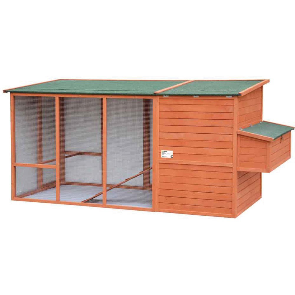 Zipper ZI-CC10 Wooden Chicken Coop Image 2