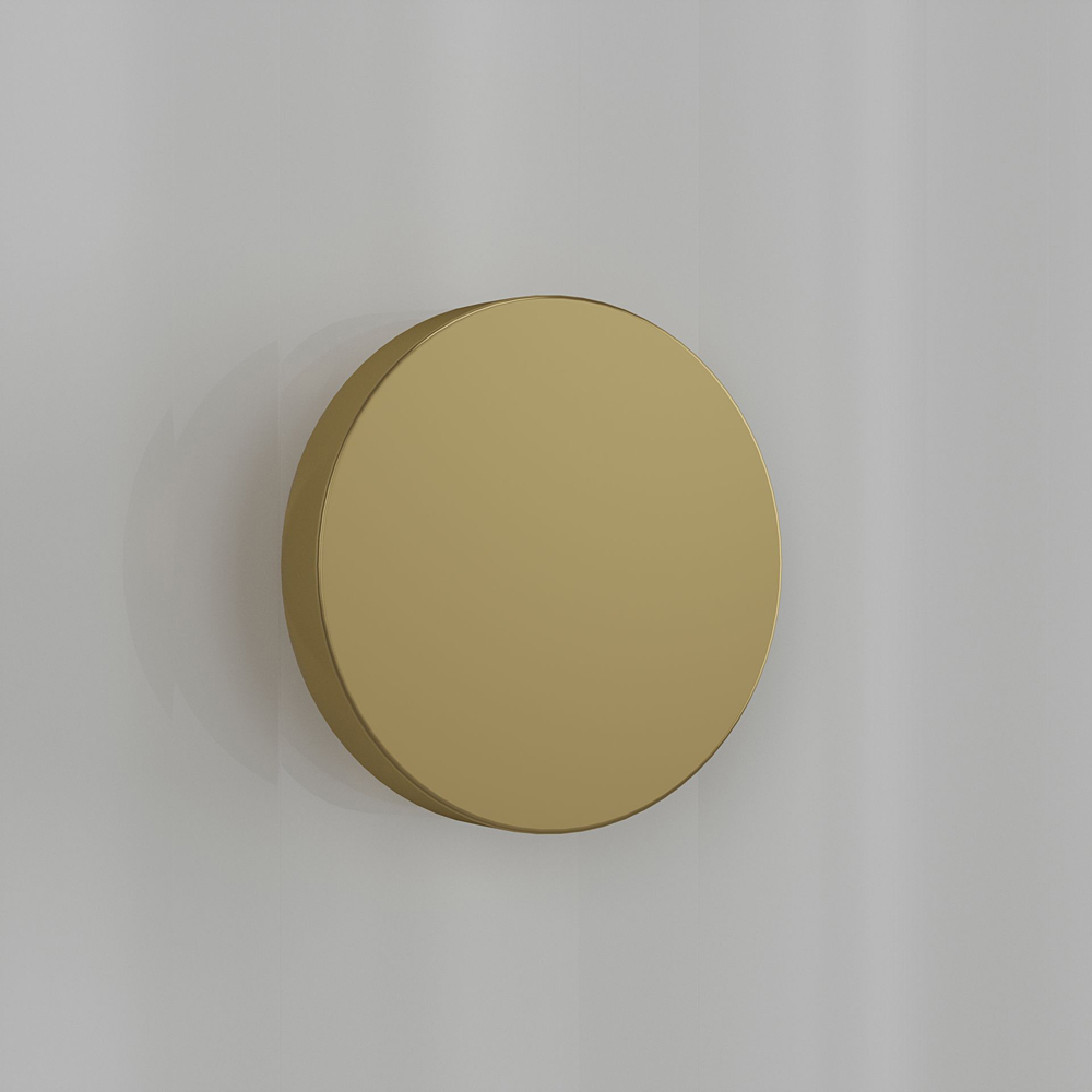 Fluted Clear Glass Kitchen Splashback with Brass Caps 600 x 750 x 4mm Image 4