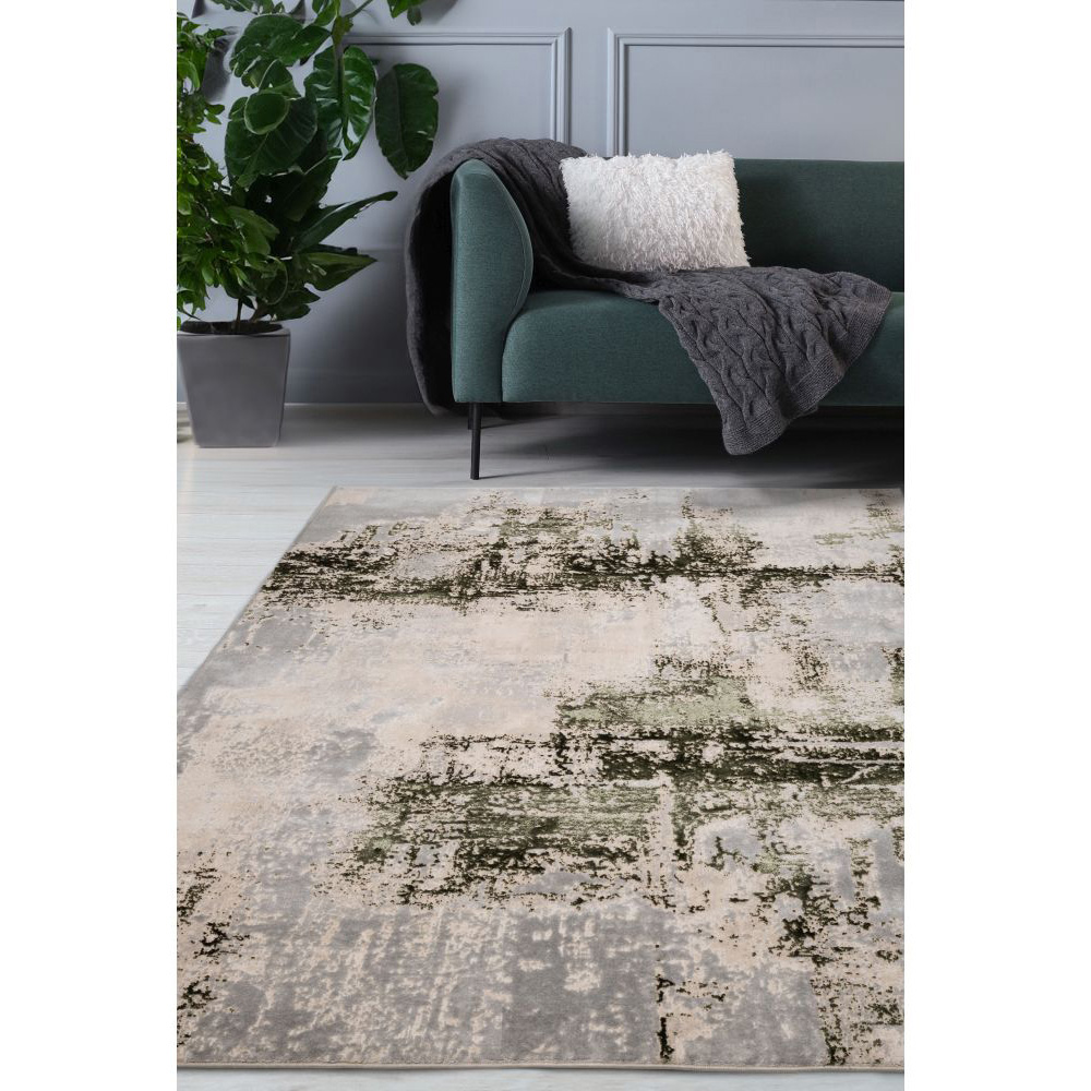 Homemaker Dusk Green Marble Rug 200 x 290cm Image 5