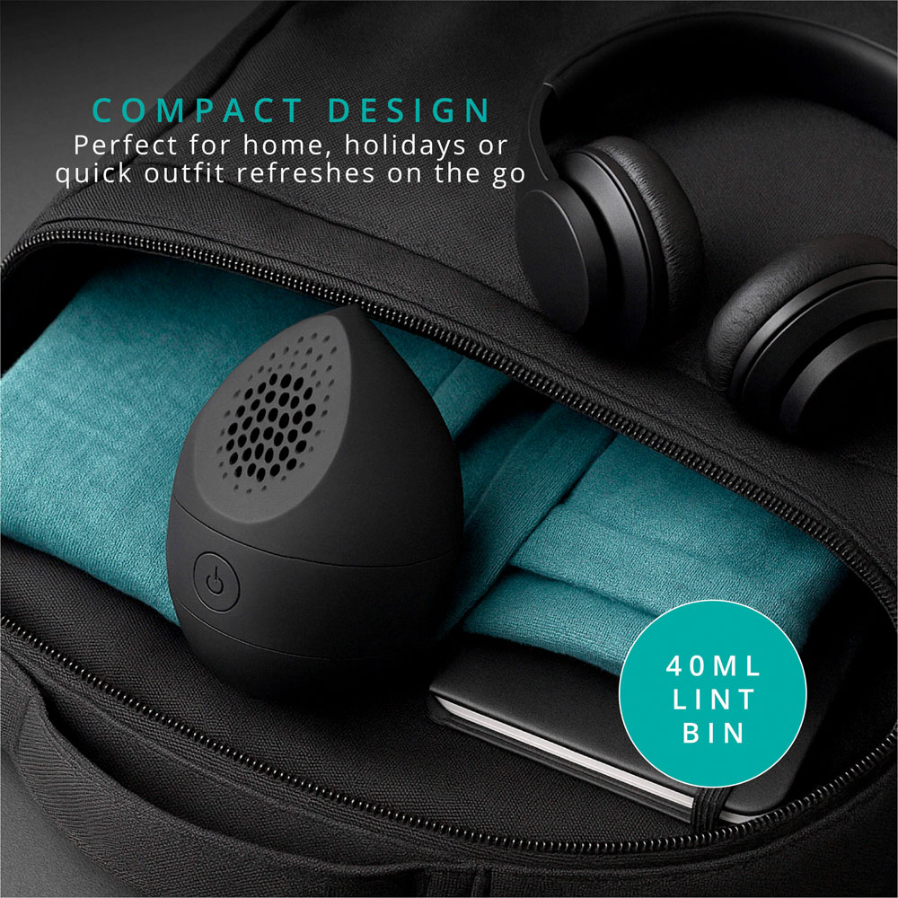 Swan Stealth Black Cordless Fabric Shaver Image 5