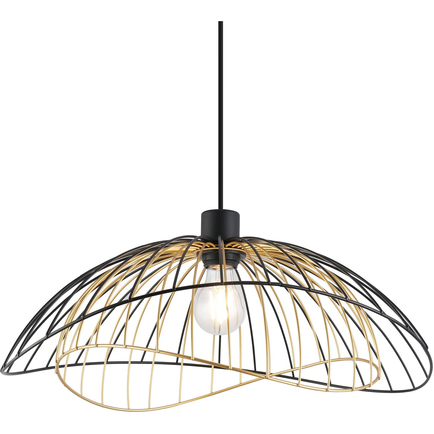 Dillon Black Shade Black and Gold Image 5