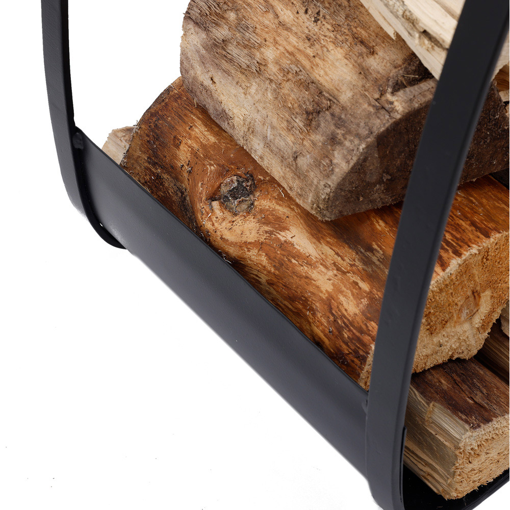 Charles Bentley Black Triangle Log Holder Image 6