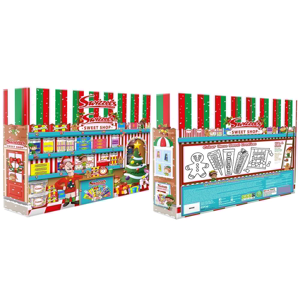 Swizzels Sweet Factory Advent Calendar 200g Image 1