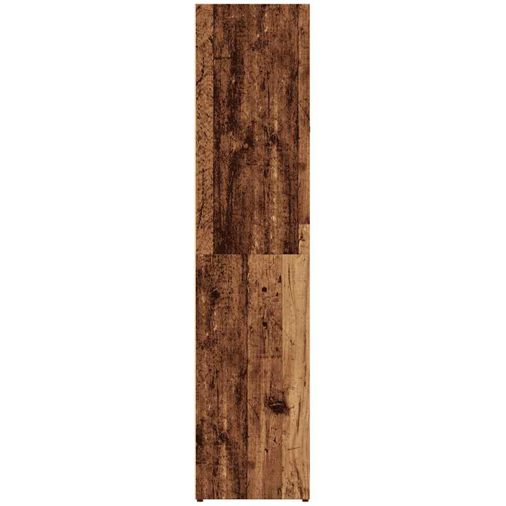 vidaXL 8 Shelf Old Wood Bookcase Image 6
