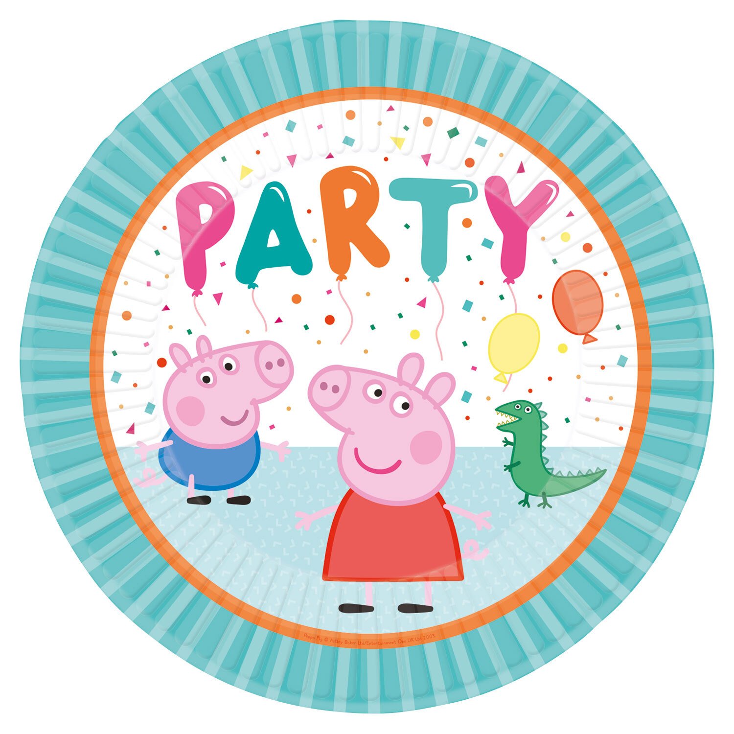 Pack of 8 Peppa Pig Plates Image