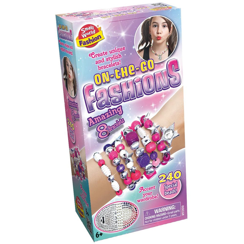 Small World Toys Make Your Own On-The-Go Fashion Jewellery Kit Image 1