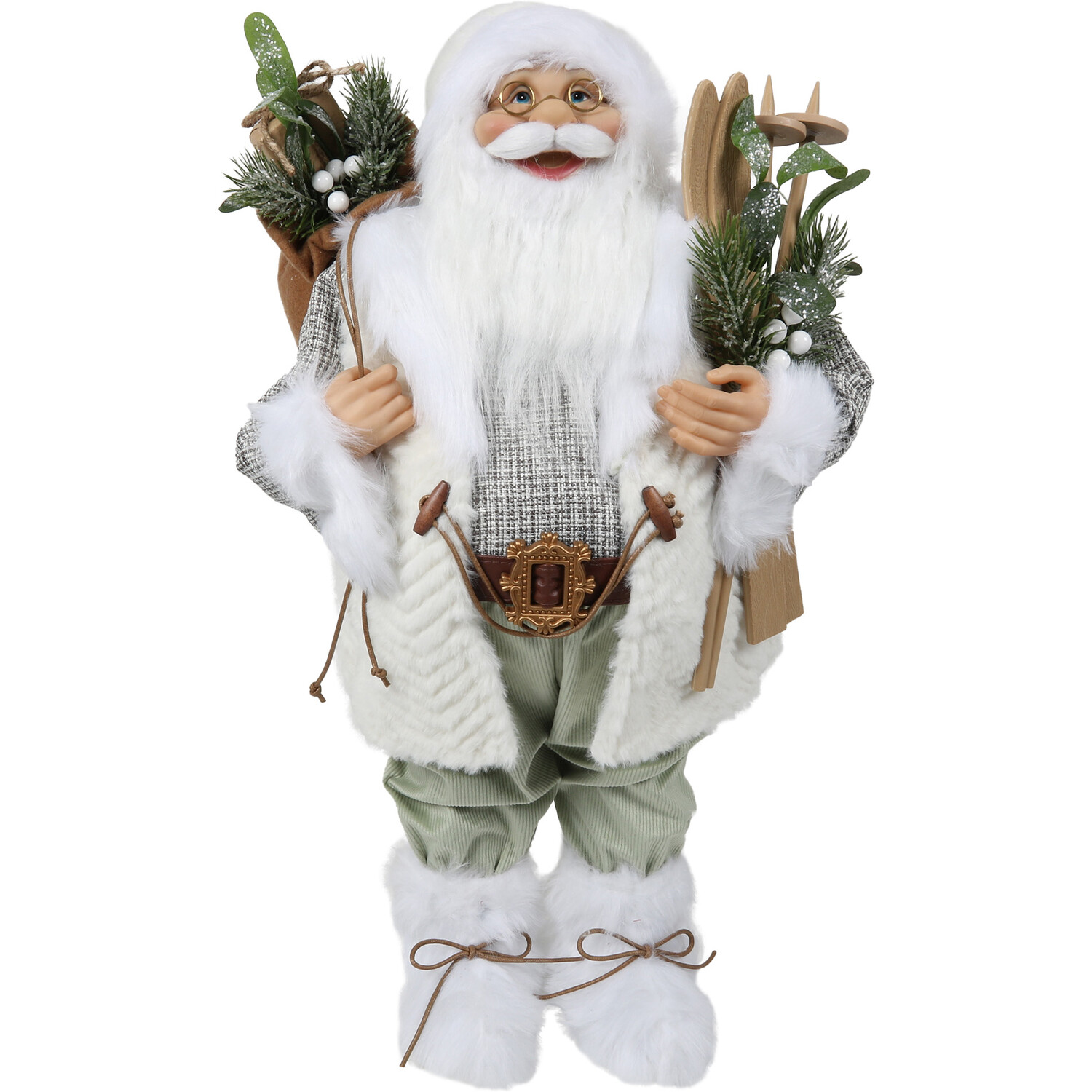 Cosy Cottage Standing Santa Image 1