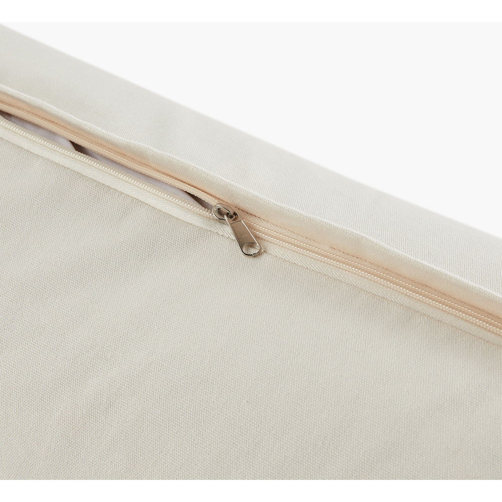 Myga Cream Buckwheat Yoga Support Bolster Pillow Image 4