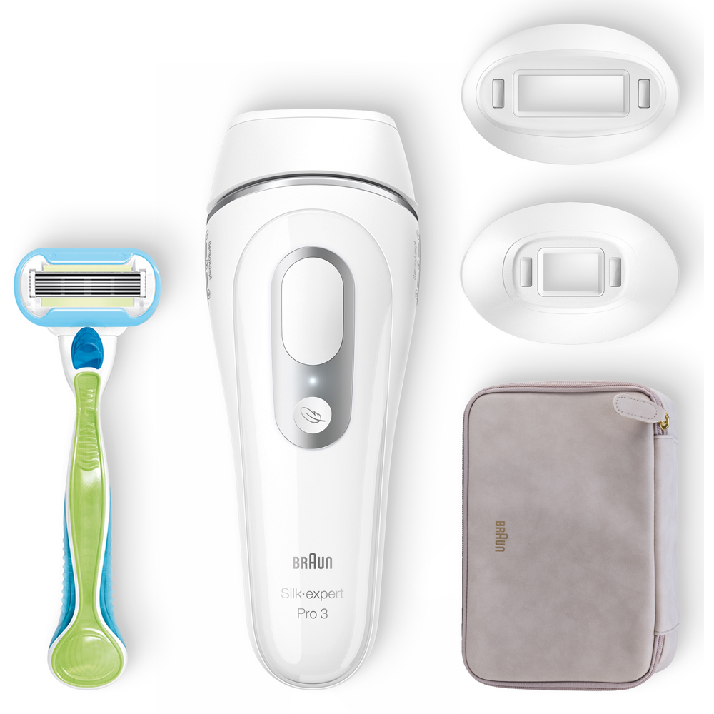 Braun PL3233 Silk-Expert Pro 3 IPL Hair Removal Device Silver Image 2