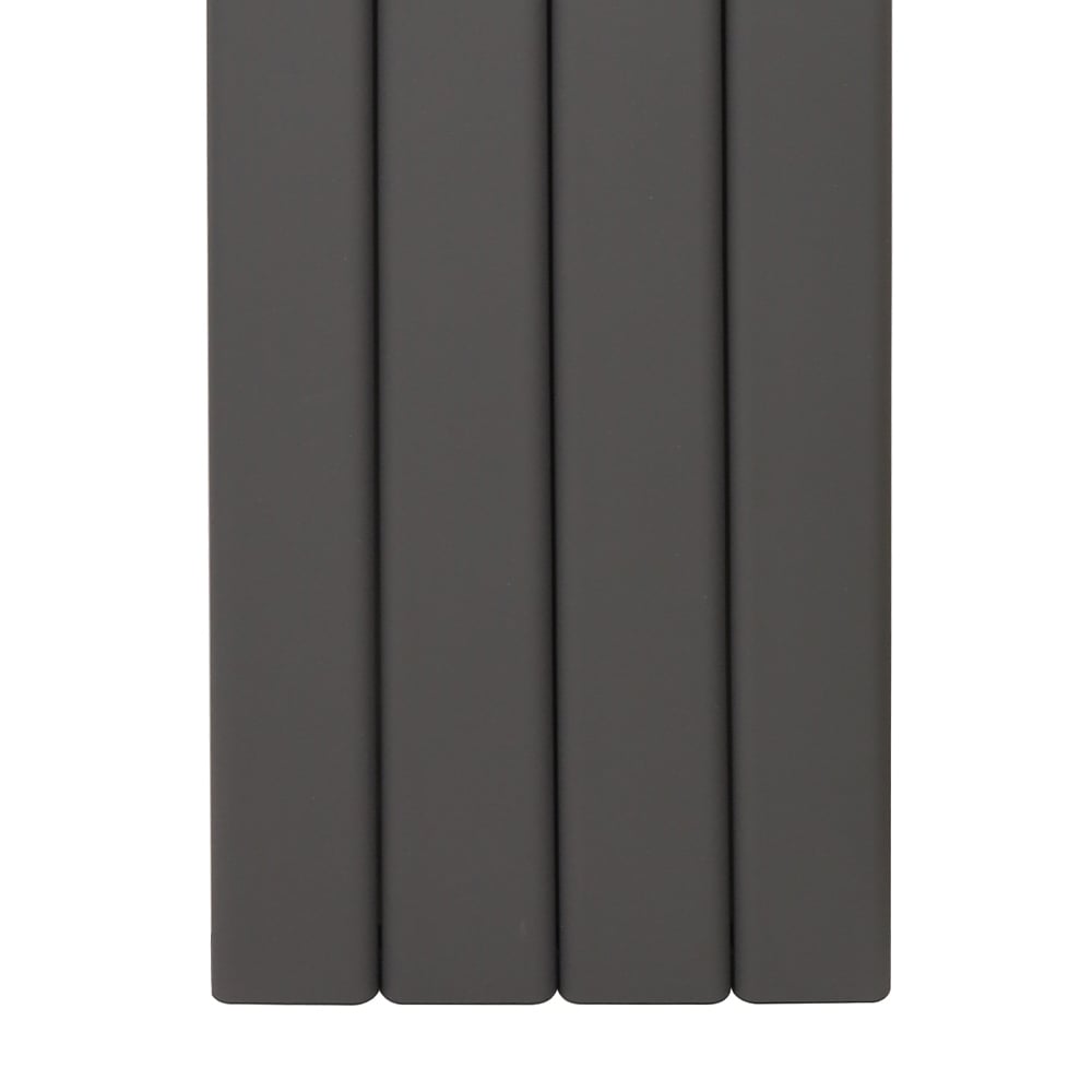 Towelrads Berkshire 3395 BTU Vertical Anthracite Aluminium Designer Radiator 1800 x 510mm 995W Image 2