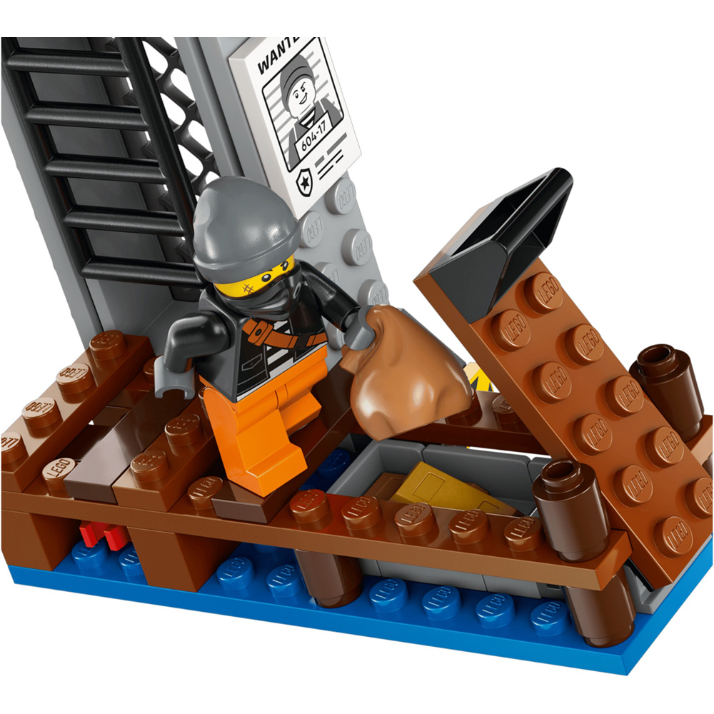 LEGO City 60417 Police Speedboat and Crooks Hideout Building Set 311 Piece Image 5