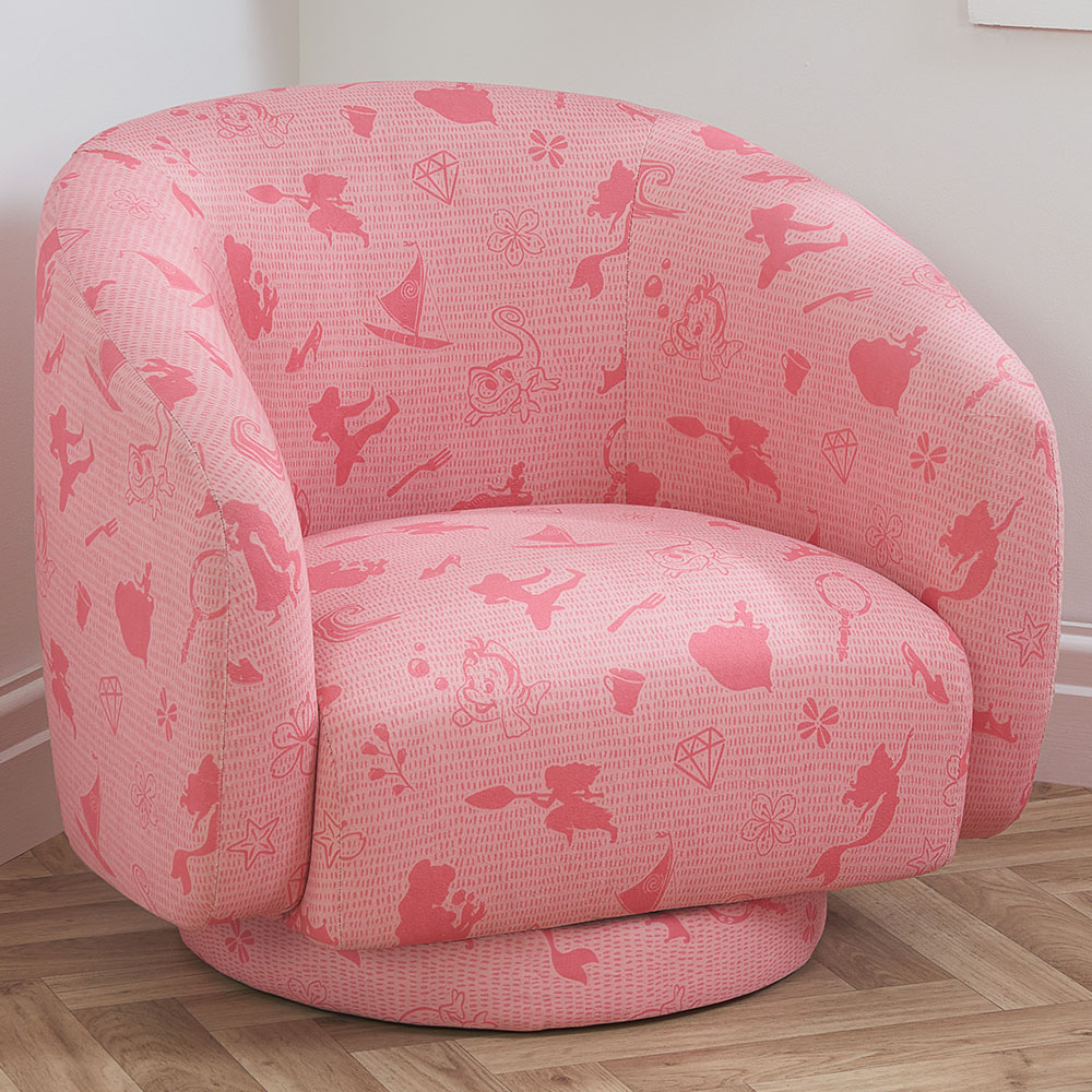 Disney Childrens Princess Accent Swivel Chair Image 1