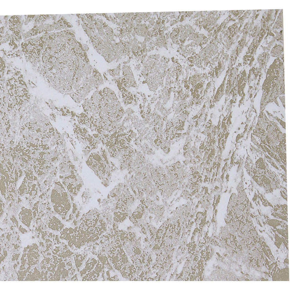 Living and Home Wave Pattern White Self-Adhesive PVC Flooring Tile 30 Pack Image 6