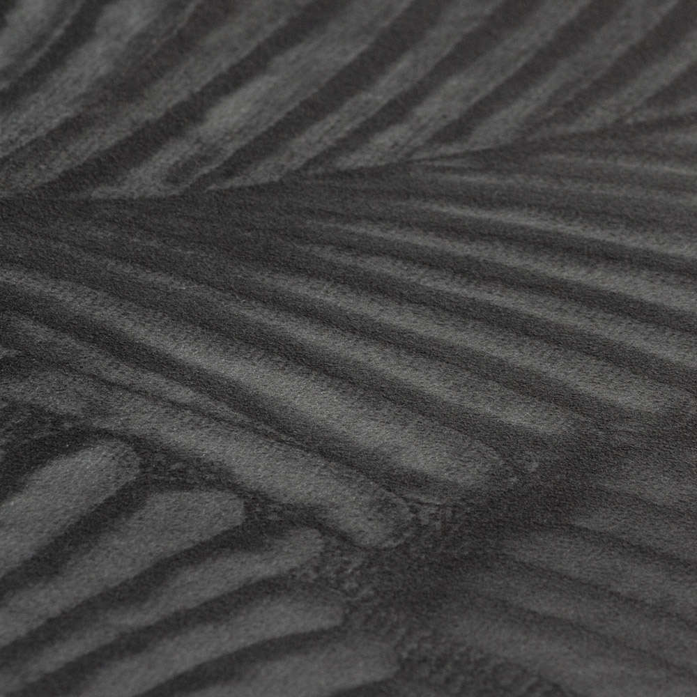 Paoletti Palmeria Black Textured Vinyl Wallpaper Image 4