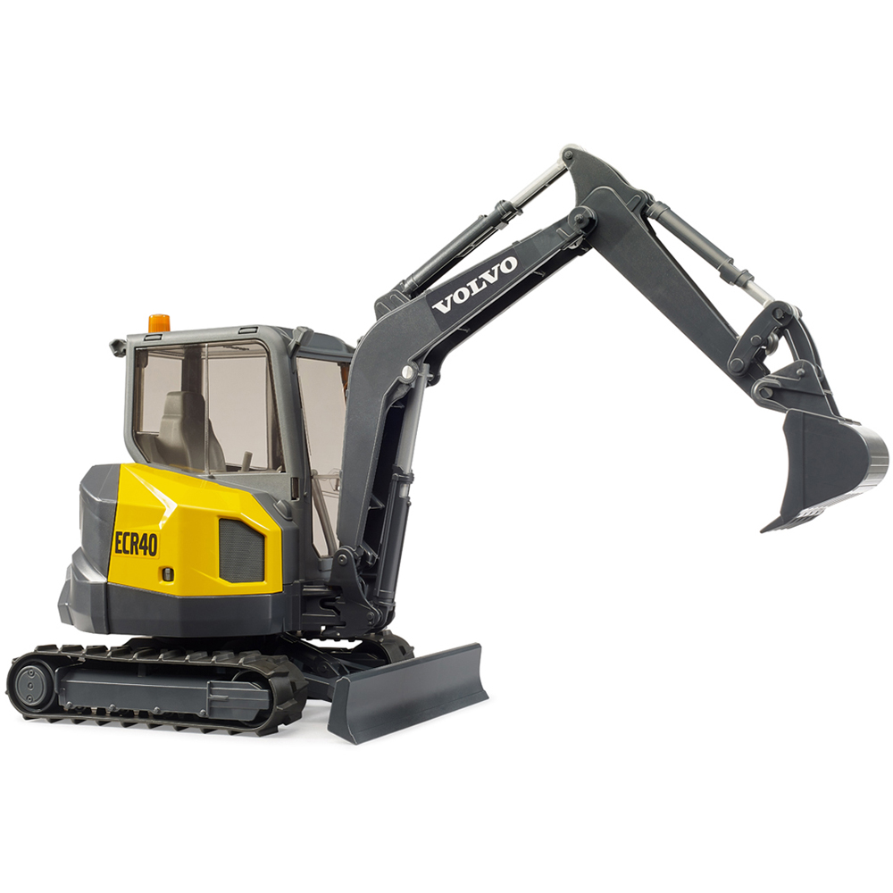 Bruder Kids Volvo ECR40 Excavator Playset Model Image 2