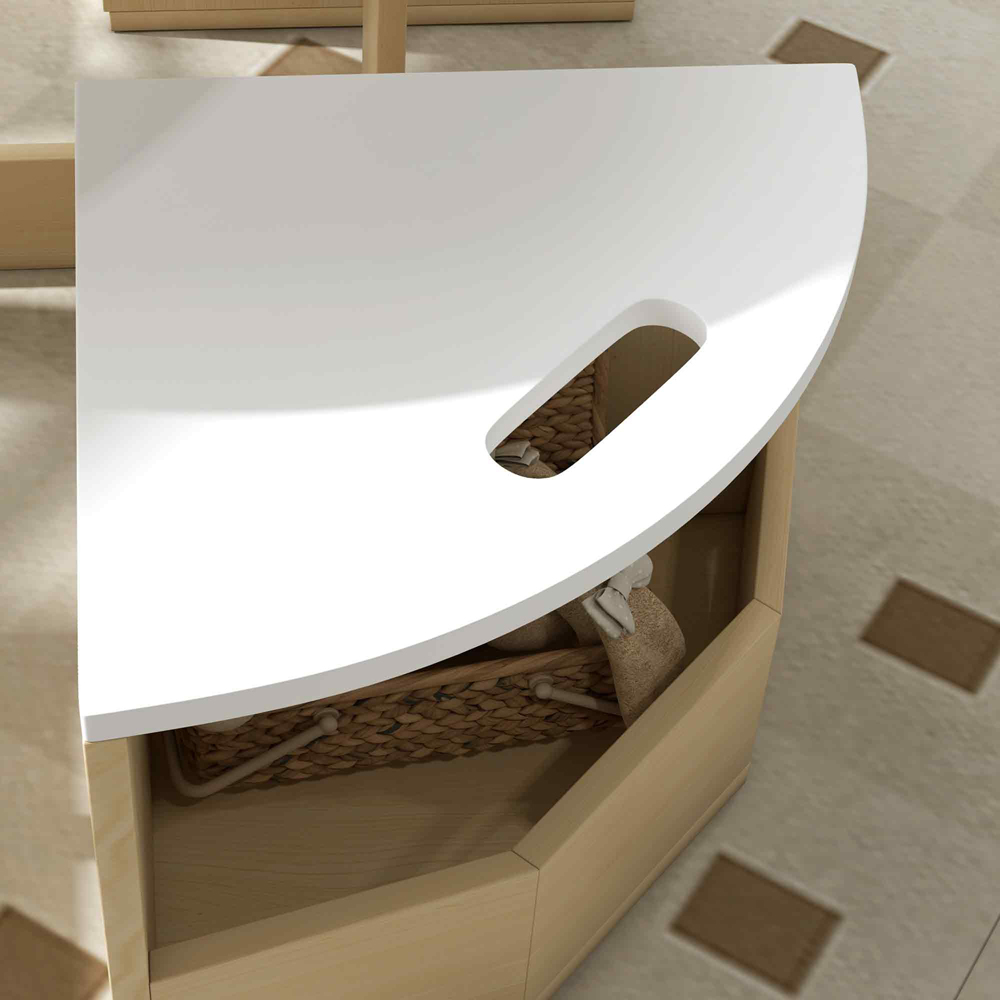 AIYAPLAY 5 Piece White Kids Table and Chairs Set Image 4