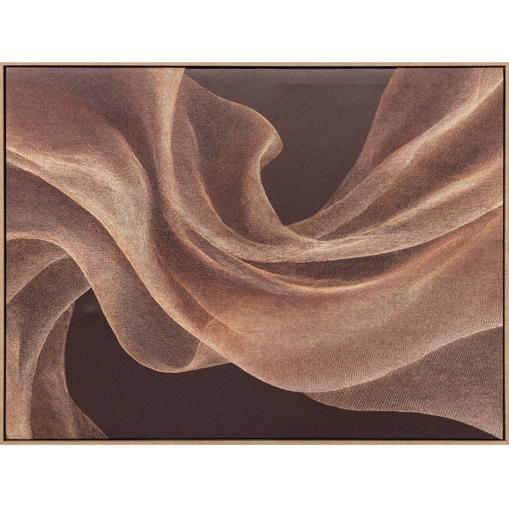 Chocolate Smokey Textured Framed Art Image 1