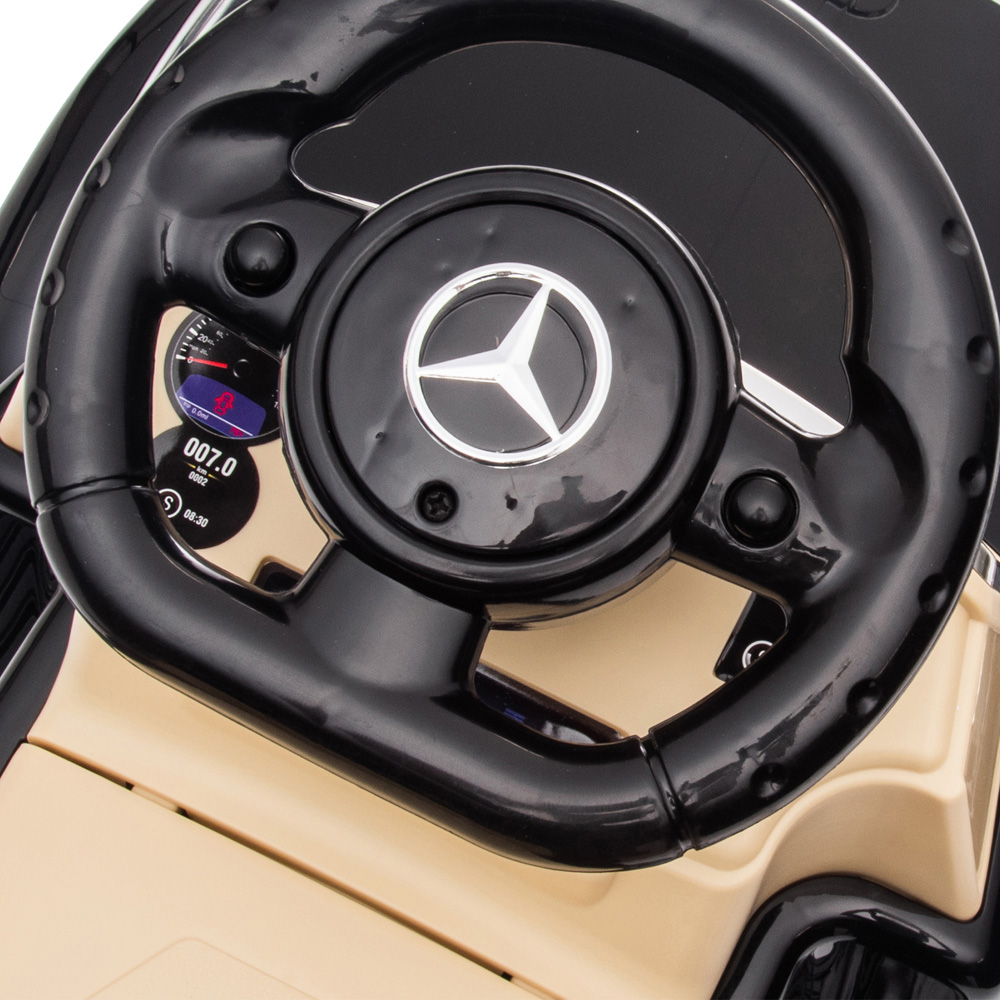 Tommy Toys Cream Licensed Mercedes Benz Foot to Floor Ride On Car Image 3