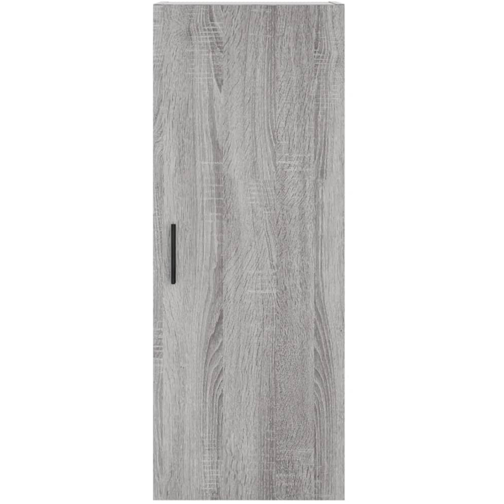 vidaXL Single Door 3 Shelf Grey Sonoma Highboard Image 6