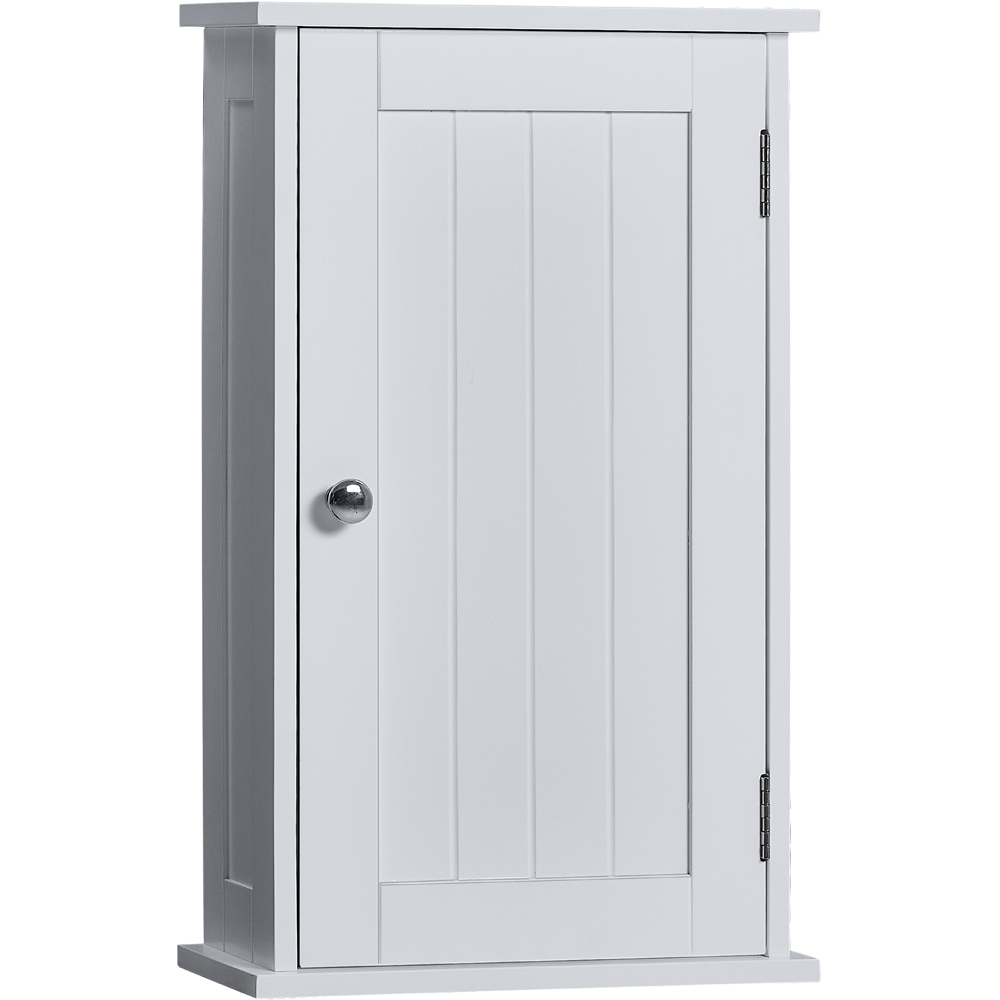BATH VIDA Priano White 1 Door Bathroom Cabinet Image 2