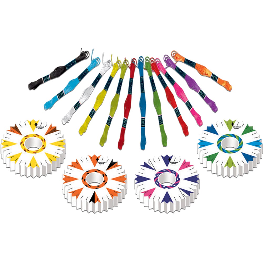 Small World Toys Make Your Own Braided Bangles Kit Image 2