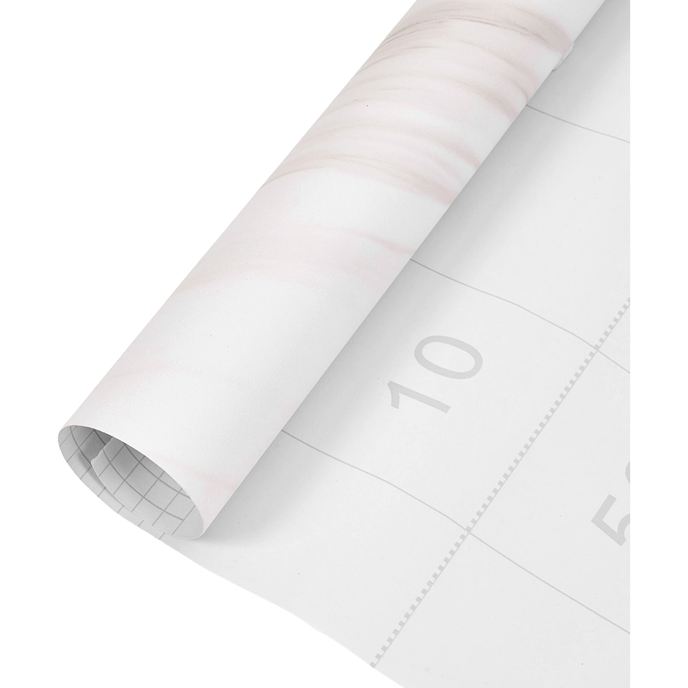 Living and Home Cream PVC Self-Adhesive Flooring Roll 60cm x 5m Image 3