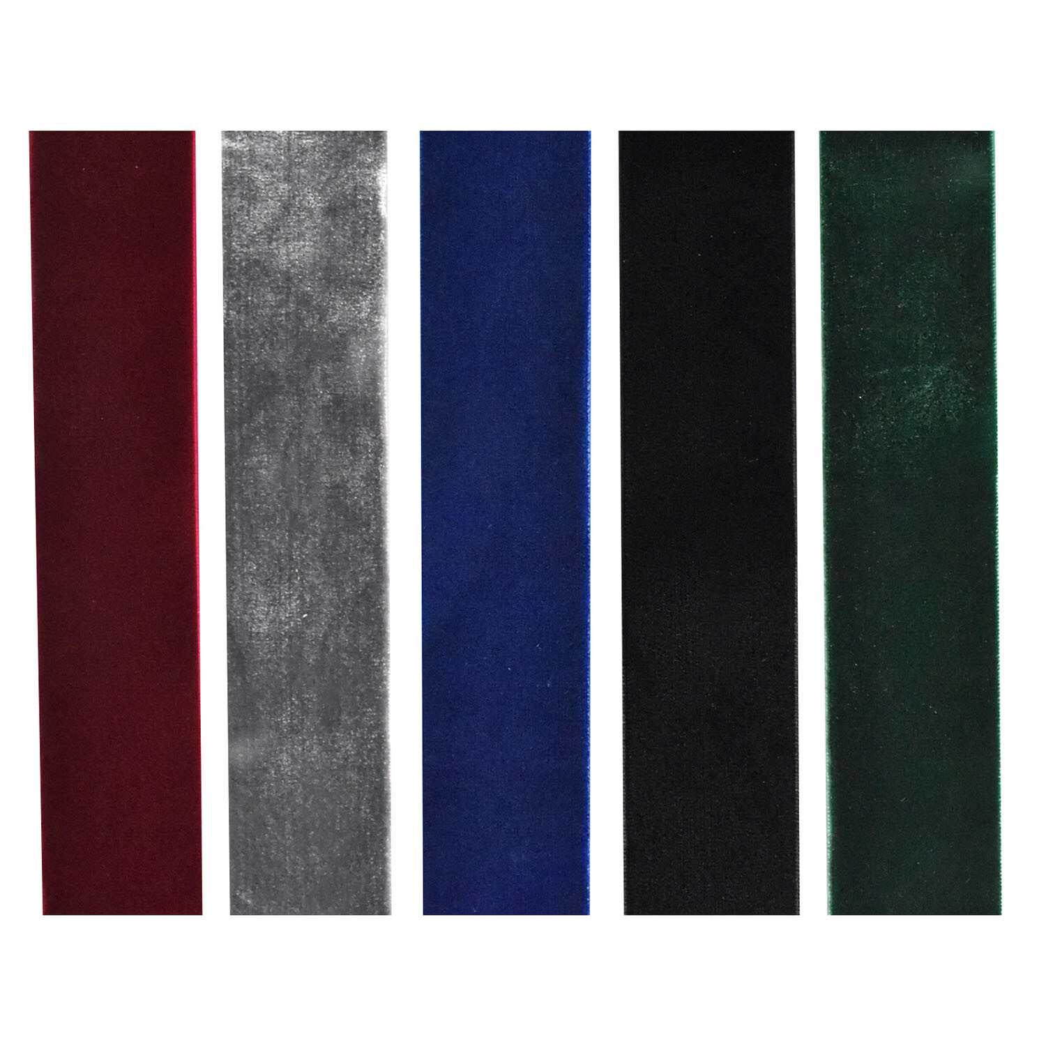 Dark Velvet Ribbon - Multicolour Image 4